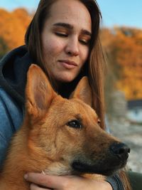 Close-up of dog