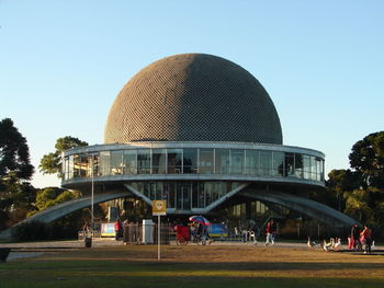 View of modern building