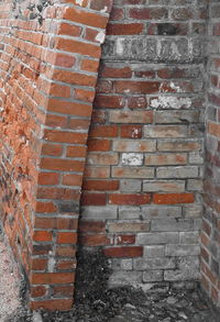 Full frame shot of brick wall