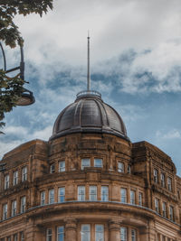 Low angle view of st georges hall, bradford