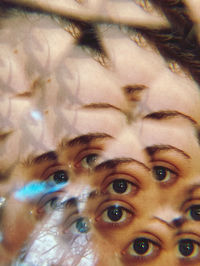 Close-up of young woman