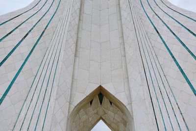 Azadi freedomtower teheran, iran. detail, close up