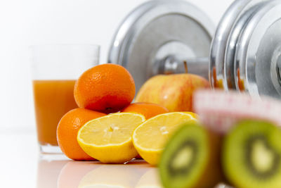 Close-up of orange fruits