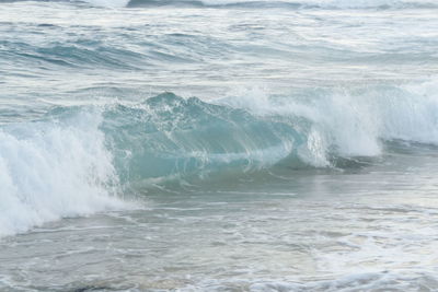 Scenic view of sea waves