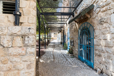 Entrance of old building