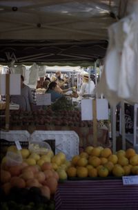 Fruits for sale in market