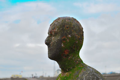 Low angle view of cloudy sky