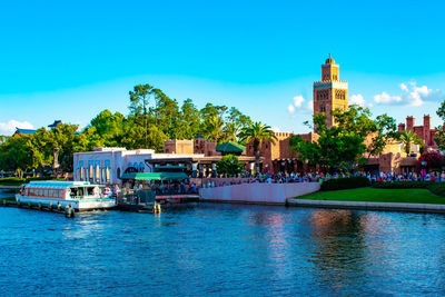 View of buildings in city