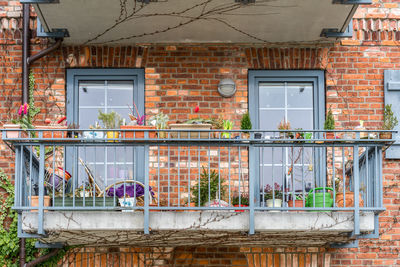 Close-up of residential building