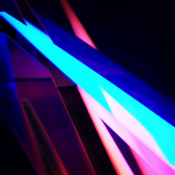 Close-up of multi colored lights