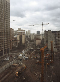 Cityscape against sky