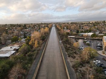 The drought is over  water in la river san fernando valley air shot drone drone lover aerial photo 