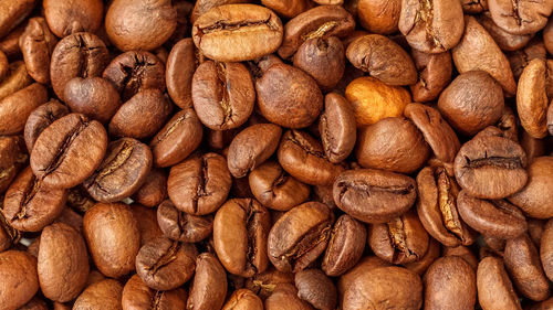 Full frame shot of beans