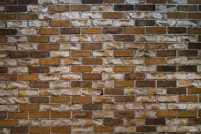 Full frame shot of brick wall