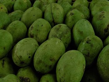 Full frame shot of mangoes in market
