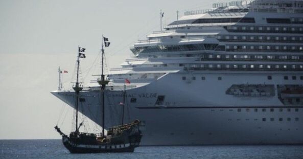 SHIP AT HARBOR