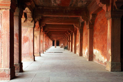 Corridor of building