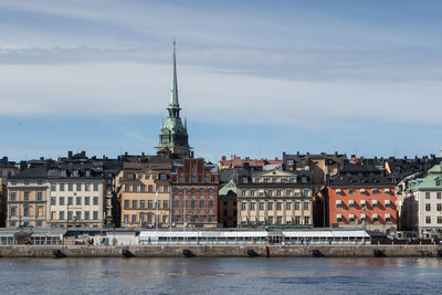 River with buildings in background