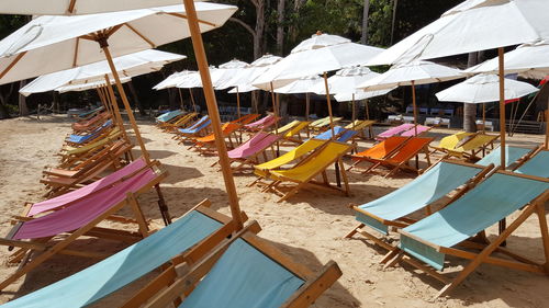 Tent on beach