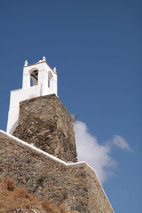 Low angle view of building against sky