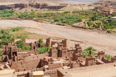 Old ruins in a desert