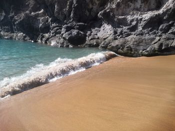 Scenic view of beach