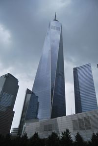 Low angle view of modern building