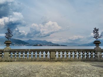 View of mountains against sky