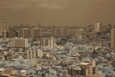 Cityscape against sky