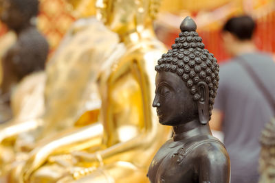 Close-up of buddha statue
