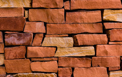 Full frame shot of stone wall