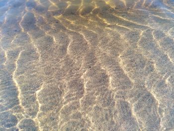 Full frame shot of rippled water