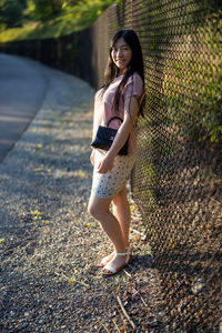 Portraits shooting at gene coulon memorial beach park in late afternoon