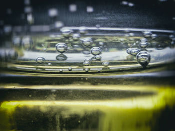 Water drops on fountain