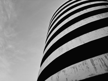 Low angle view of tower against sky