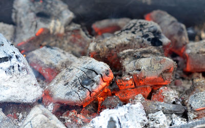 Close-up of rusty object