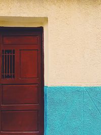 Close-up of door