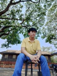sitting