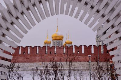 Low angle view of cathedral of building