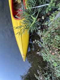 Boat in lake