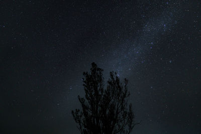 Starry night at ijen crater