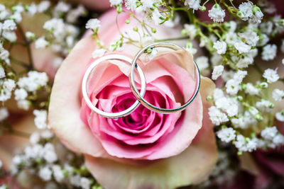 Close-up of rose bouquet