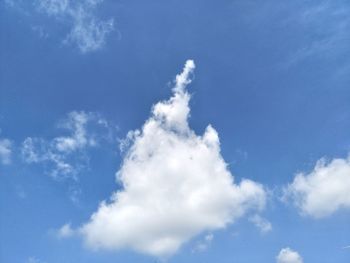 Low angle view of clouds in sky