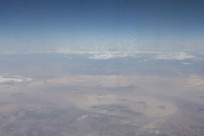 Aerial view of landscape against sky