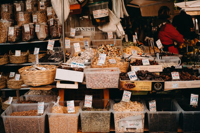 Aerial view of market for sale