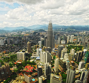 Aerial view of cityscape