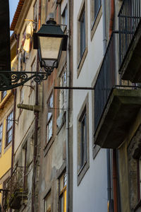 Low angle view of residential buildings