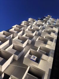 Low angle view of blue sky