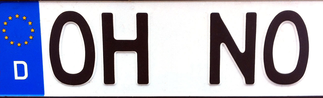 License plate