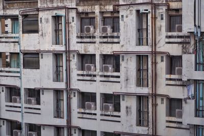 Full frame shot of old building